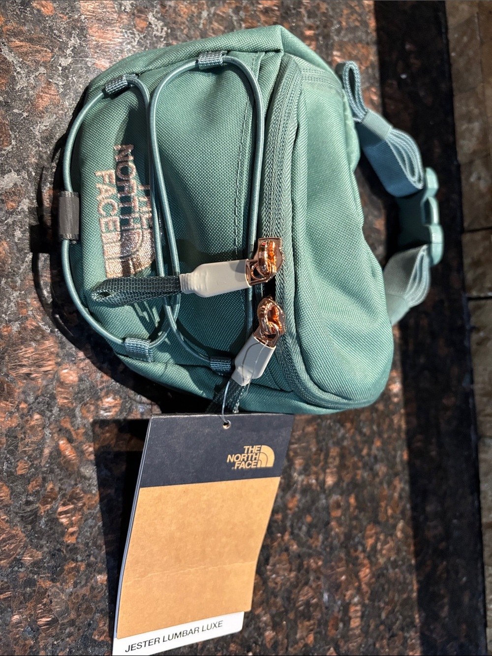 The North Face Jester Lumbar Luxe Teal Waist Bag